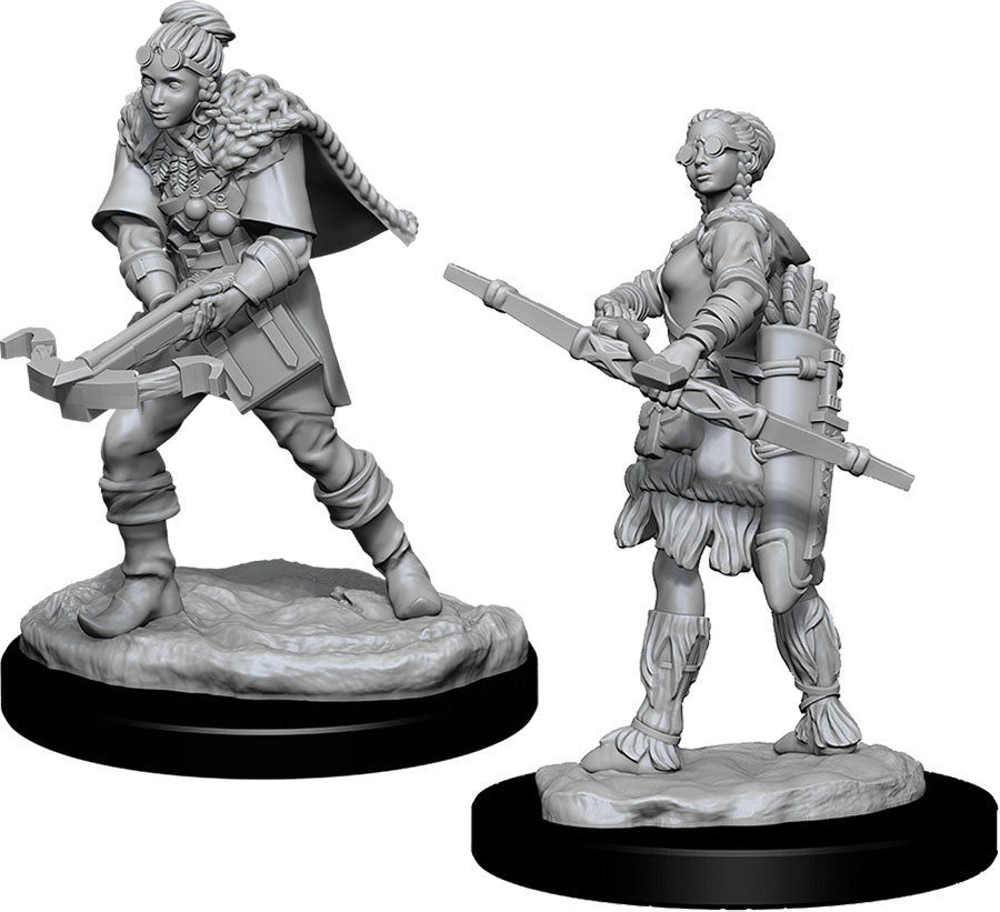 DUNGEONS & DRAGONS NOLZUR`S MARVELOUS UNPAINTED MINIATURES: W11 FEMALE HUMAN RANGER