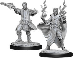 DUNGEONS & DRAGONS NOLZUR`S MARVELOUS UNPAINTED MINIATURES: W12 MALE HUMAN SORCERER