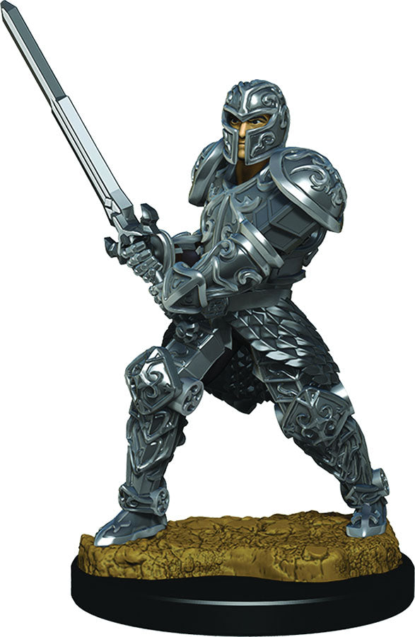 DUNGEONS & DRAGONS FANTASY MINIATURES: ICONS OF THE REALMS PREMIUM FIGURES W3 HUMAN MALE FIGHTER