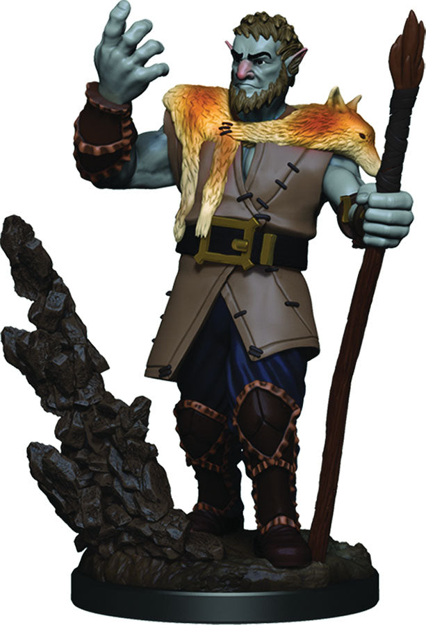 DUNGEONS & DRAGONS FANTASY MINIATURES: ICONS OF THE REALMS PREMIUM FIGURES W3 FIRBOLG MALE DRUID