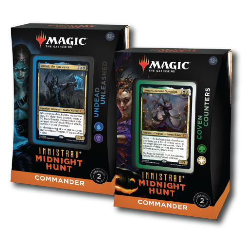 Innistrad Midnight Hunt Commander Decks