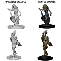 DUNGEONS AND DRAGONS: NOLZUR'S MARVELOUS UNPAINTED MINIATURES -W4-MEDUSAS