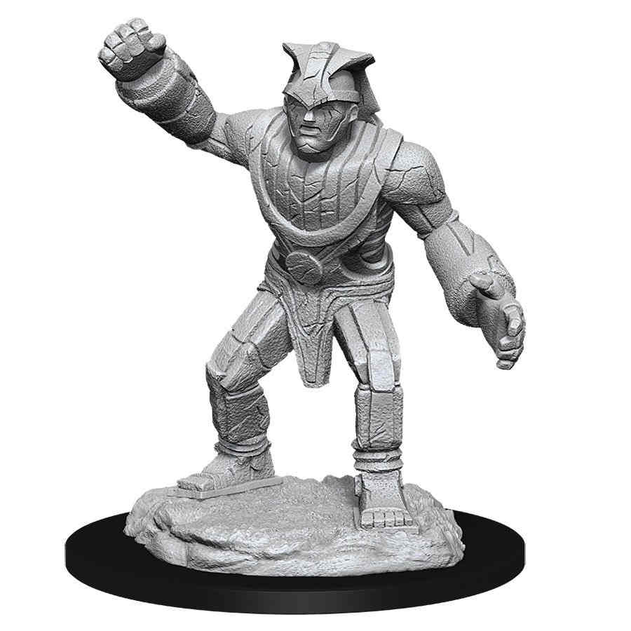 DUNGEONS AND DRAGONS: NOLZUR'S MARVELOUS UNPAINTED MINIATURES -W11-STONE GOLEM