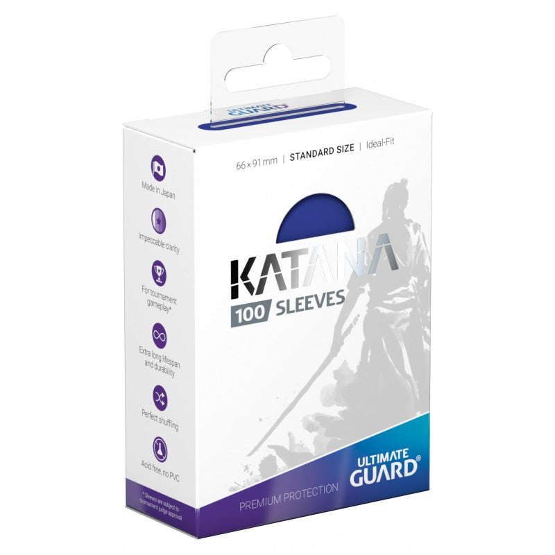 Ultimate Guard Katana Sleeves - Blue 100 count