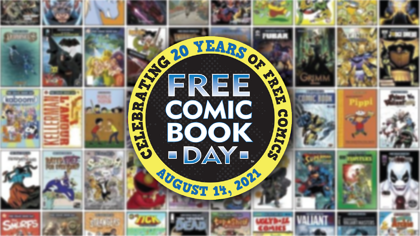 Free Comic Book Day's 21st Birthday!