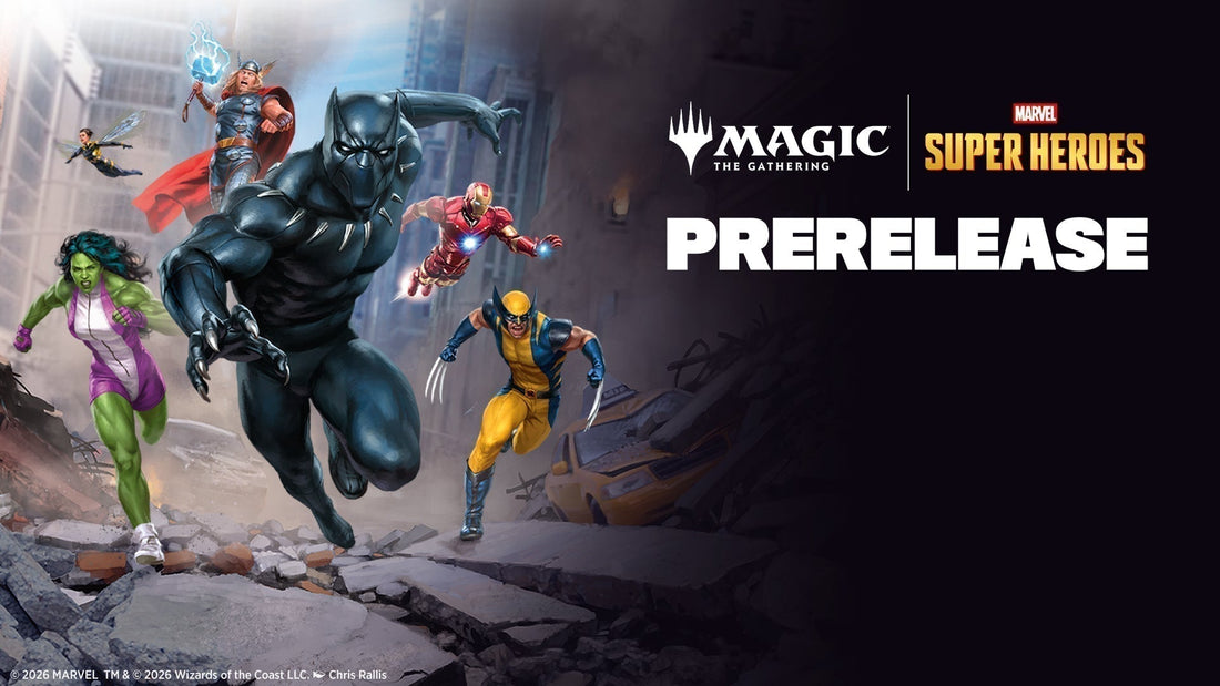 Marvel Super Heroes Prerelease Details
