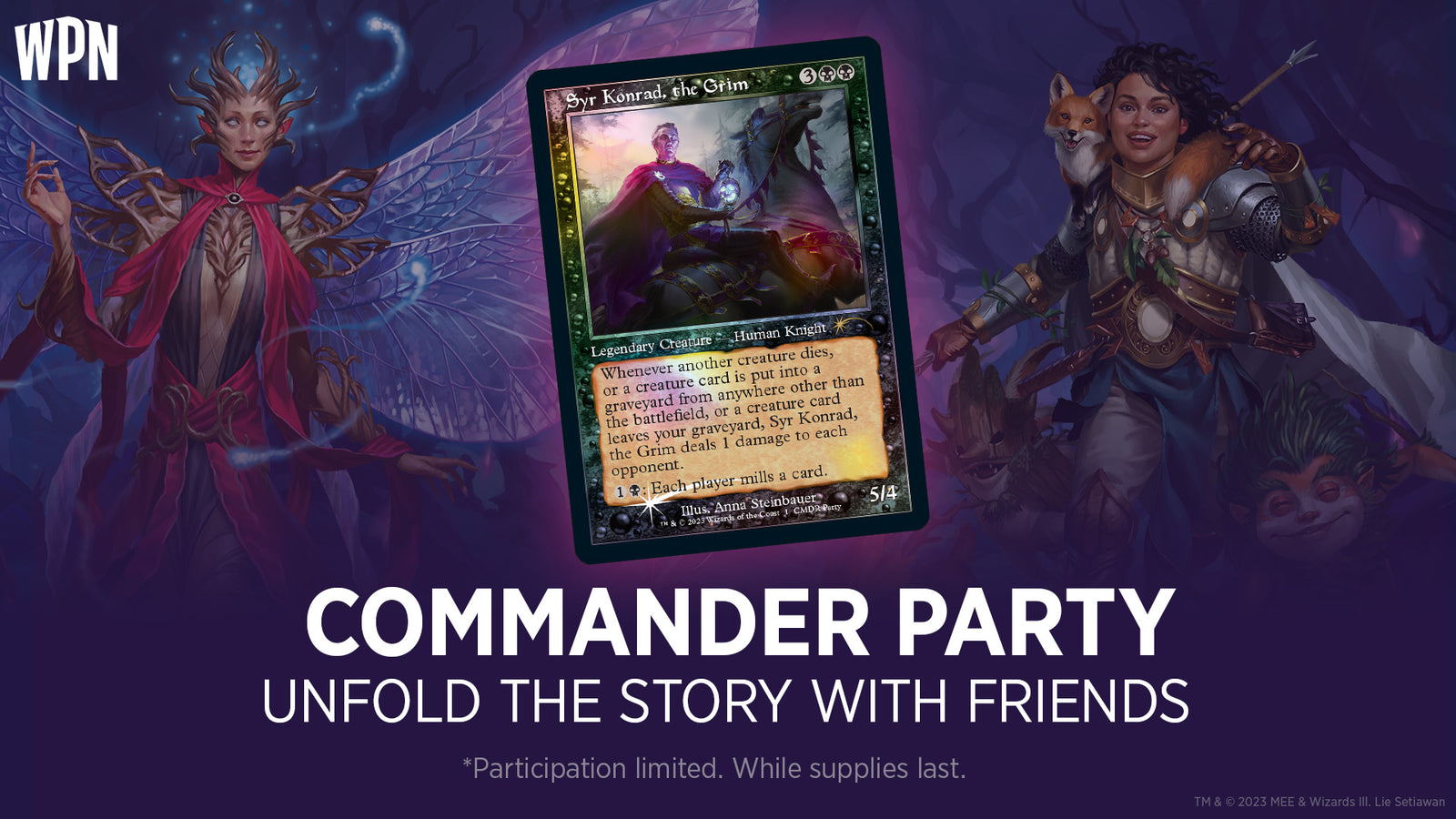 Wilds of Eldraine Commander Party