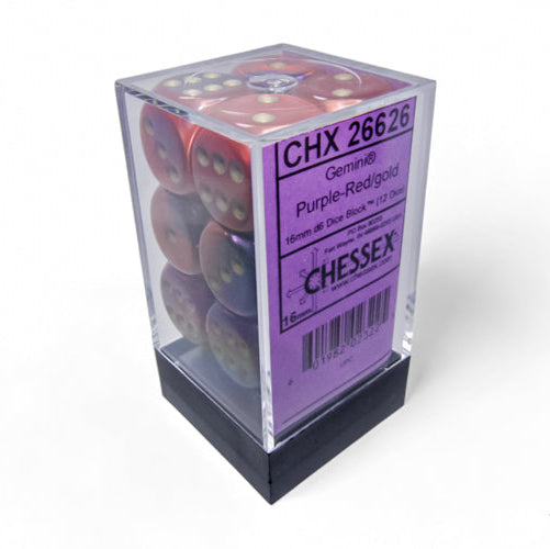 Gemini 16mm D6 Purple Red/Gold (12)
