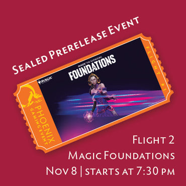 Magic Foundations Prerelease Flight 2 ticket