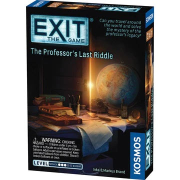 Exit: the Game -- The Professor's Last Riddle