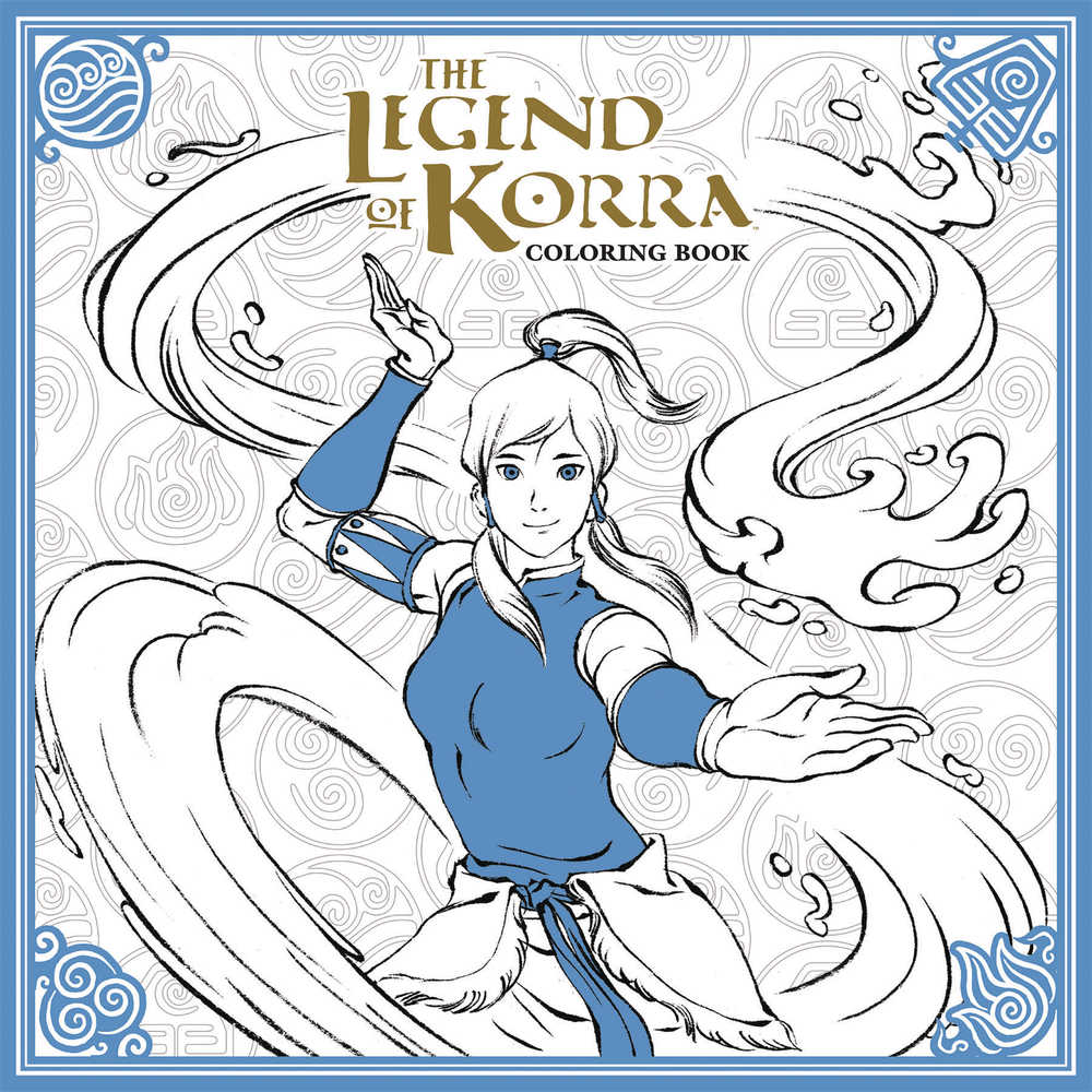 Legend Of Korra Coloring Book TPB