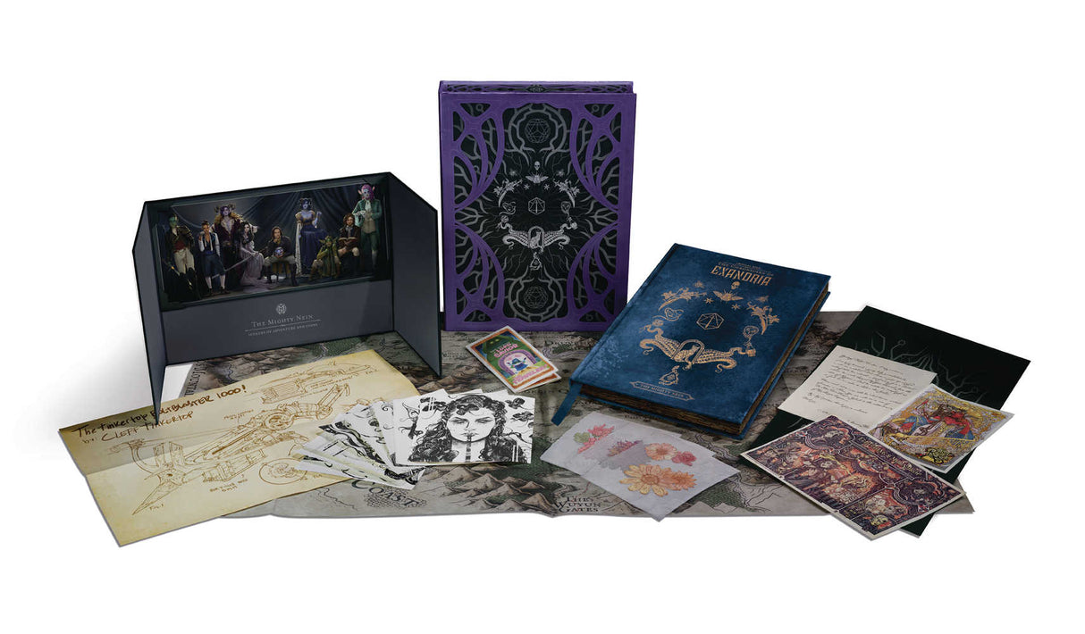 Critical Role Chronicles Of Exandria Hardcover Deluxe Edition Mighty Nein (