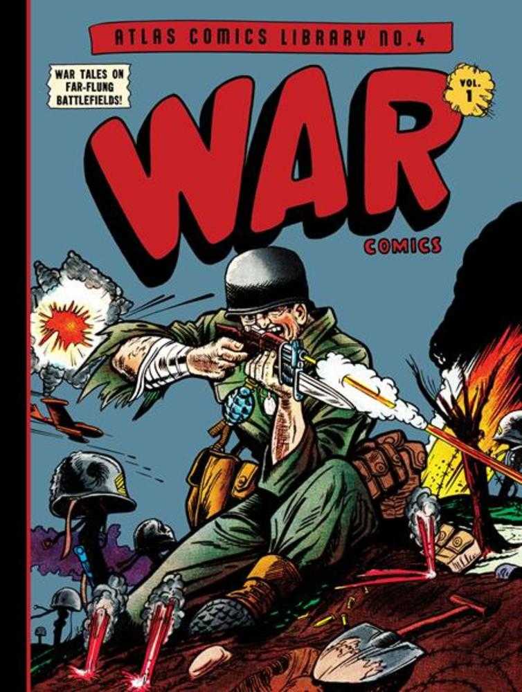 Atlas Comics Library Hardcover Volume 04 War Comics