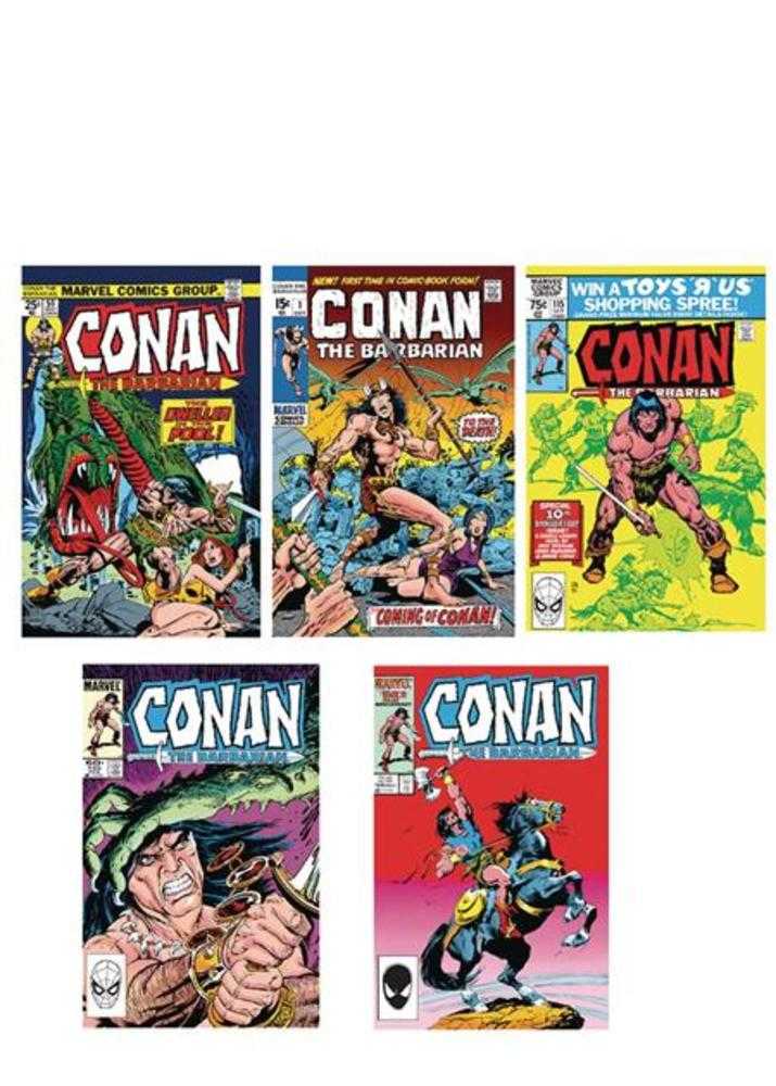 Conan Classic Comic Cover Sticker Pack 1