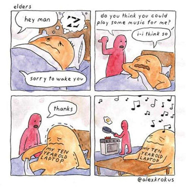 Elders Alex Krokus Sticker