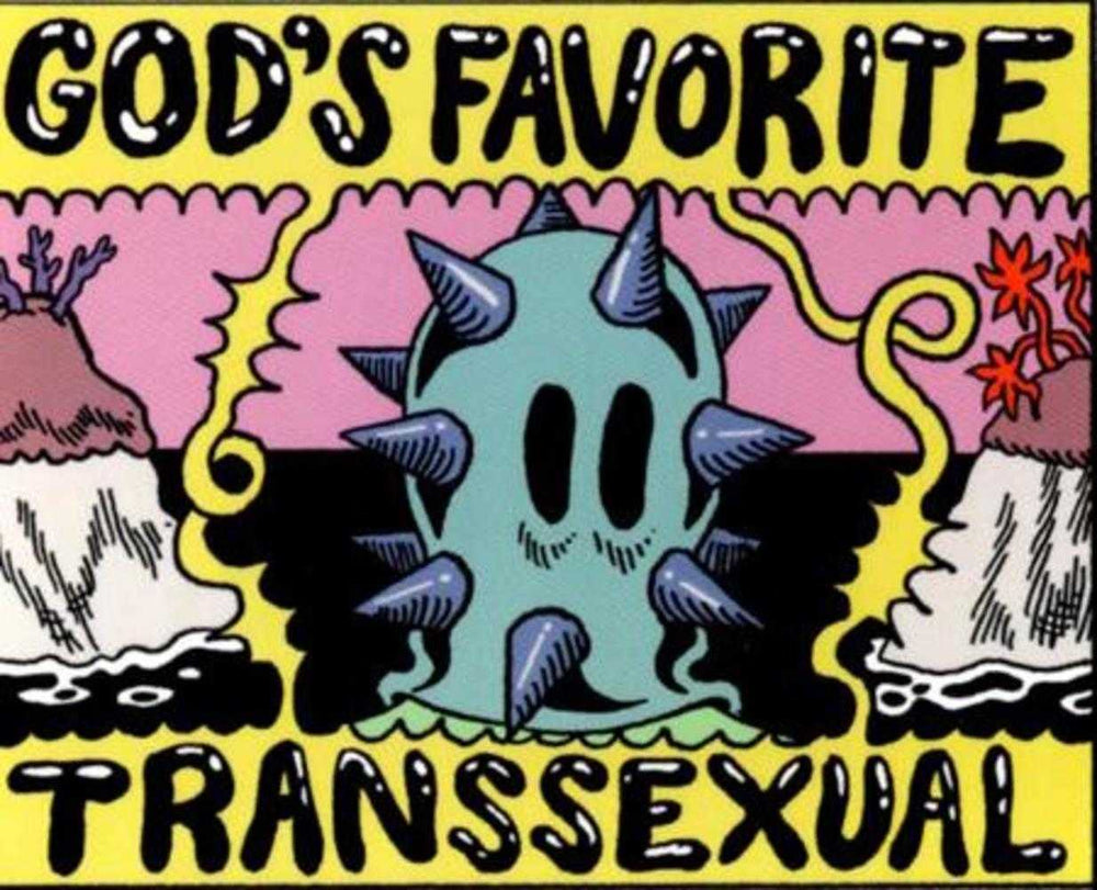 Boy Island Gods Favorite Transsexual Sticker