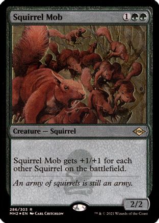 Squirrel Mob (Foil Etched) [Modern Horizons 2]