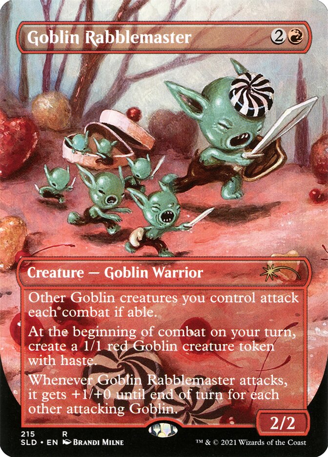 Goblin Rabblemaster [Secret Lair Drop Series]
