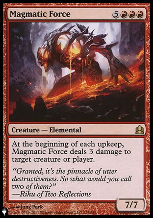 Magmatic Force [The List]