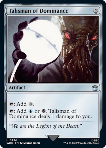 Talisman of Dominance [Doctor Who]