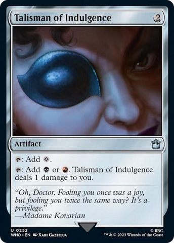 Talisman of Indulgence [Doctor Who]