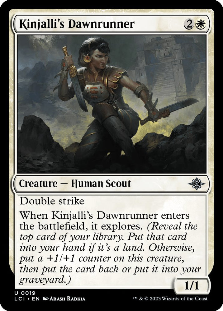 Kinjalli's Dawnrunner [The Lost Caverns of Ixalan]