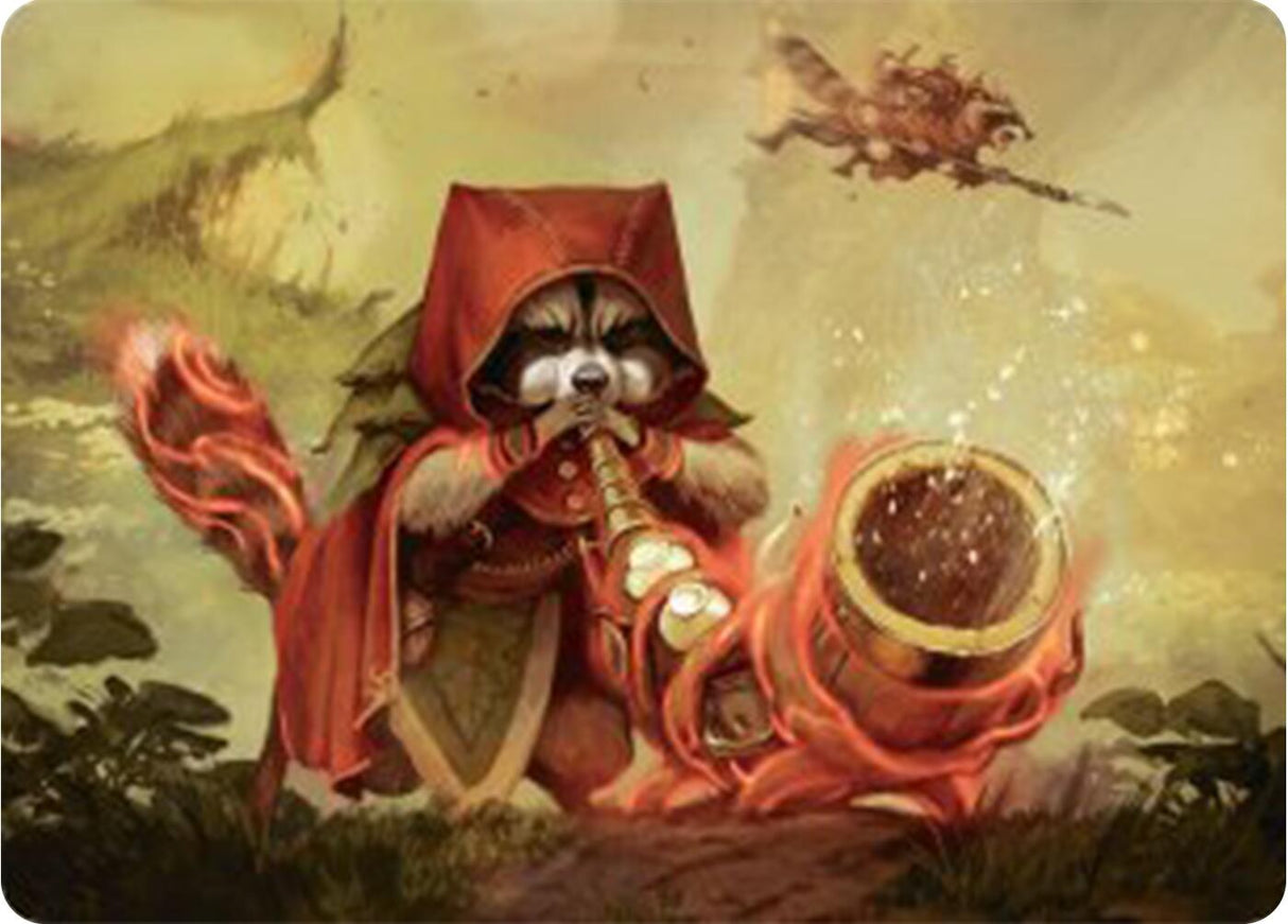 raccoon cards mtg Magic The Gathering - Bloomburrow Commander Tokens - Bloomburrow (BLB) #148 Illustrated by Borja Pindado Magic Insane New Bloomburrow Raccoon Is