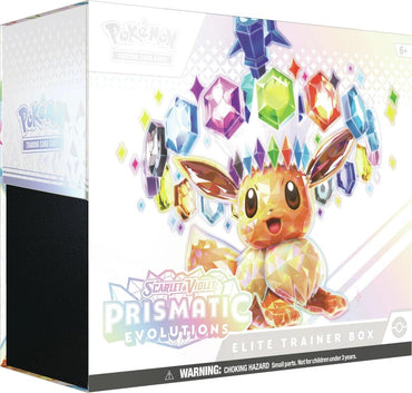 Pokemon CCG SV: Prismatic Evolutions Elite Trainer Box (Limit 1 Per Person)