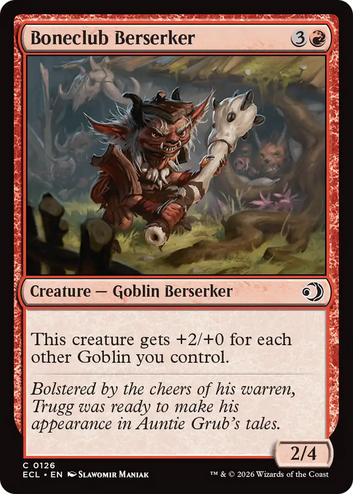 Boneclub Berserker [Lorwyn Eclipsed]