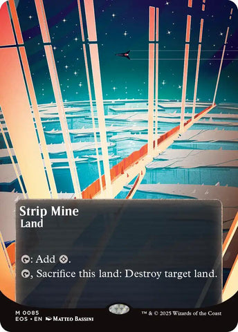 Strip Mine (0085) (Borderless) [Edge of Eternities: Stellar Sights]