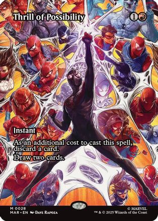 Thrill of Possibility (Borderless) (MAR - Marvel Eternal-Legal)