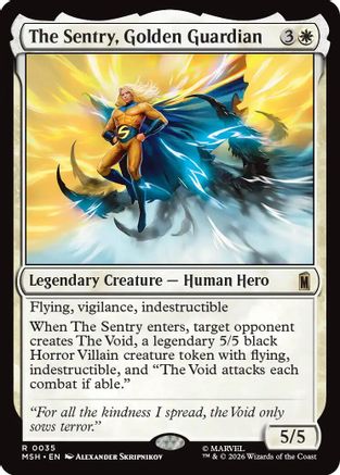 The Sentry, Golden Guardian (MSH - Marvel Super Heroes)
