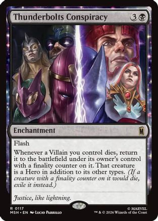 Thunderbolts Conspiracy (MSH - Marvel Super Heroes)