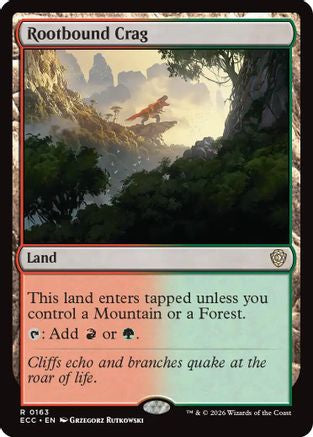 Rootbound Crag [Lorwyn Eclipsed Commander]