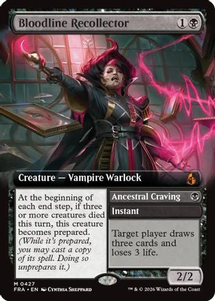 Bloodline Recollector (Extended Art) [Reality Fracture] Foil