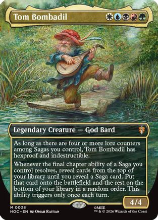 Tom Bombadil (Borderless) (HOC-038) [The Hobbit: Eternal-Legal] Foil