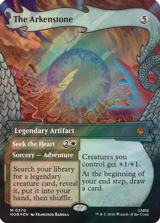 The Arkenstone (Showcase) (Surge Foil) (HOB-270) [The Hobbit] Foil