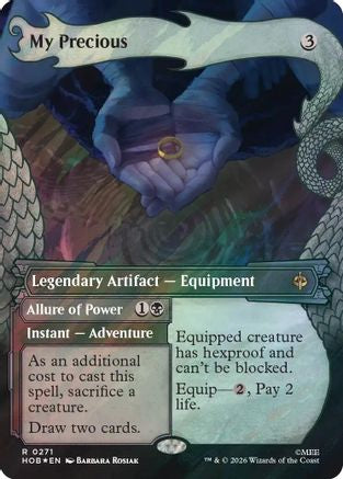 My Precious (Showcase) (Surge Foil) (HOB-271) [The Hobbit] Foil