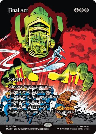 Final Act (Borderless) (MAR - Marvel Universe Eternal-Legal)