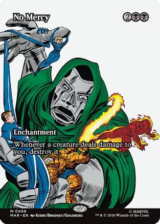 No Mercy (Borderless) (MAR - Marvel Universe Eternal-Legal Foil)