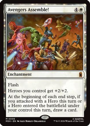 Avengers Assemble! (MSH - Marvel Super Heroes Foil)