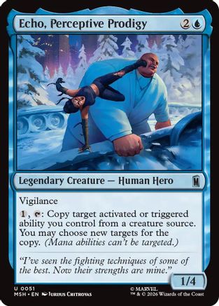 Echo, Perceptive Prodigy (MSH - Marvel Super Heroes)