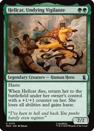 Hellcat, Undying Vigilante (MSH - Marvel Super Heroes)