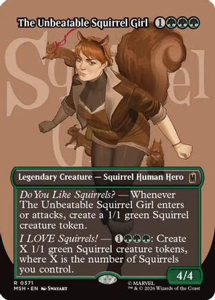 The Unbeatable Squirrel Girl (Borderless) (MSH - Marvel Super Heroes)