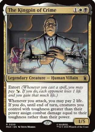 The Kingpin of Crime (MSH - Marvel Super Heroes Foil)