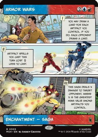 Armor Wars (Borderless) (MSH - Marvel Super Heroes Foil)