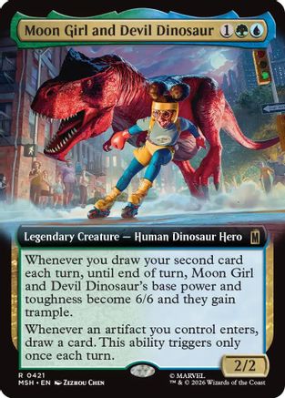 Moon Girl and Devil Dinosaur (Extended Art) (MSH - Marvel Super Heroes Foil)