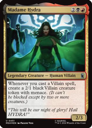 Madame Hydra (Suge Foil) (MSH - Marvel Super Heroes Foil)