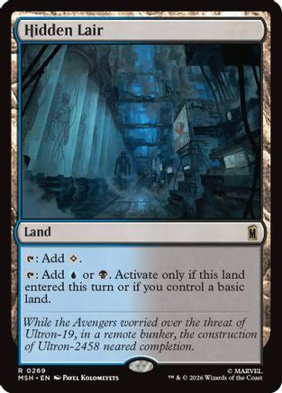 Hidden Lair (MSH - Marvel Super Heroes Foil)
