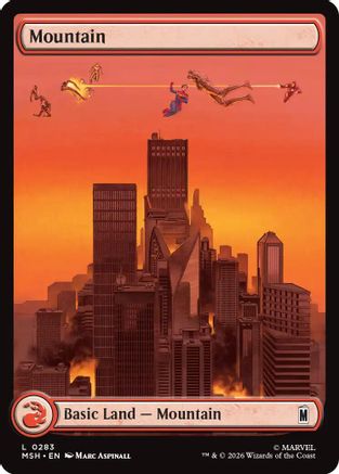 Mountain (0283) (MSH - Marvel Super Heroes Foil)